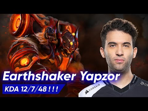 YapzOr plays Earthshaker Support Pos 4 | Dota 2 Pro Supports