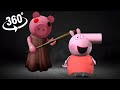 Pig vs Piggy Horror 360° VR - Pig and Roblox Piggy Funny Animation