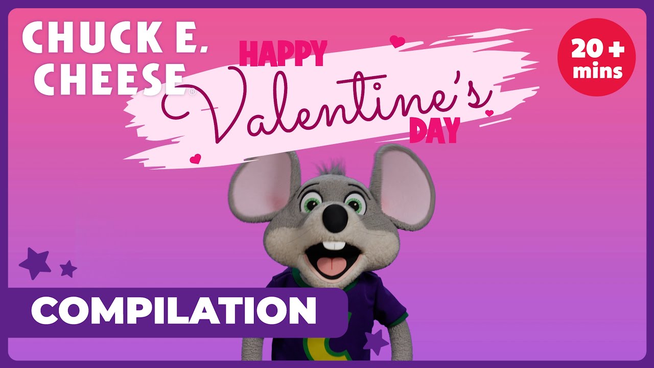 💘🐭 Celebrate Love with Chuck E. Cheese! | Valentine's Day Compilation ❤️✨