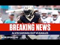 BREAKING: Alvin Kamra OUT in Week 11 Game vs Eagles | CBS Sports HQ