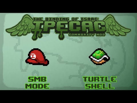 The Binding of Isaac: IPECAC Community Mod Item Guide - SMB Mode, Turtle Shell