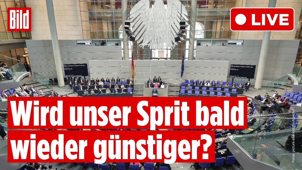 🔴 Abstimmung zum Tankrabatt | Live aus dem Bundestag