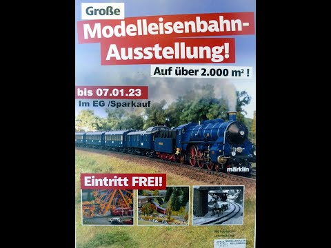 Modelleisenbahn-Ausstellung bei Möbel Inhofer in Senden