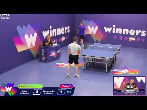 Winners League  07.09.21 Syksa Oleksandr - Storozhenko Oleksandr 20:00
