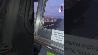 İstanbul’da 2 gemi lodosun etkisiyle birbirine sürttü