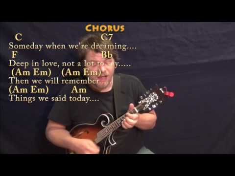 Things We Said Today (The Beatles) Mandolin Cover Lesson with Chords/Lyrics