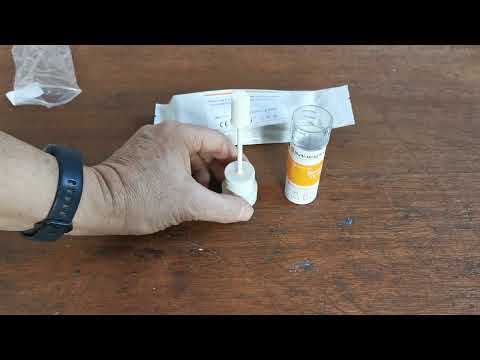 DSD-877 Rapid Saliva Drug Testing Kit product demo.