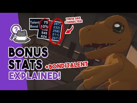 How to Keep Getting OP in Digimon Story Time Stranger! | Bonus Stats, Talent and Bond Explained!