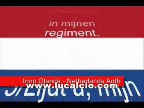 Euro2008: Netherlands Anthem - Olanda Inno