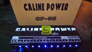 Video thumbnail for POWER SUPPLY CALINE CP-05  UNTUK EFEK GITAR - UNBOXING & TESTING by FerialL