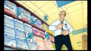 De Smurfen bij Albert Heijn
