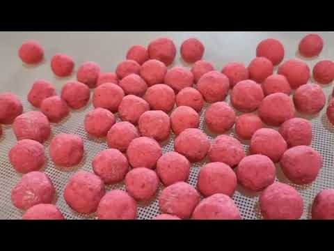 Hand made pink pop up boilies