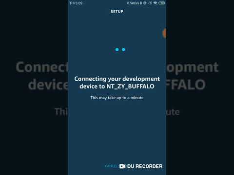 ACK Module Device Registration using Alexa APP