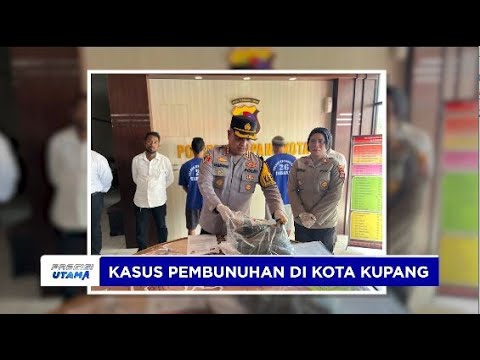 POLRESTA KUPANG KOTA AMANKAN 3 TERSANGKA PEMBUNUHAN