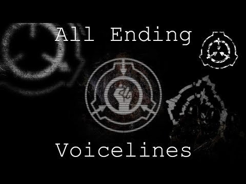 All Ending Voicelines with Sutbtitles | SCP - Containment Breach (v1.3.11)