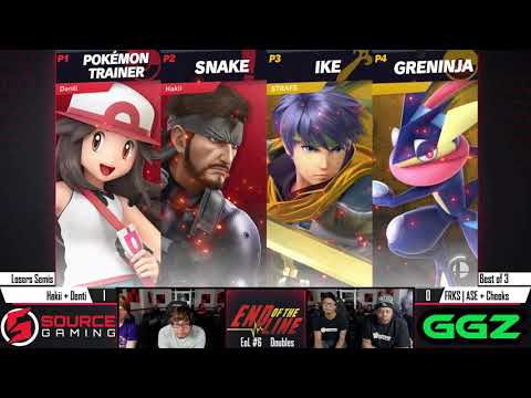 End of the Line 6 - Doubles Losers Semis - Hakii & Denti vs FRKS | ASE & Cheeks