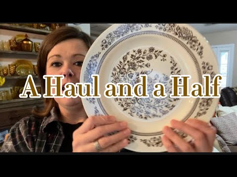 Goodwill, Rescue Mission, and 2 Thrift Stores - A Huge Haul And A Half