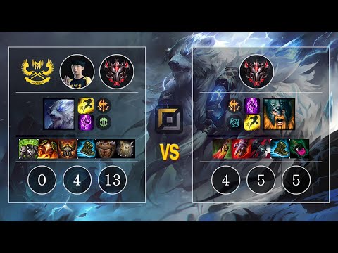 GAM Kiaya Volibear vs Olaf Top - KR Patch 10.13