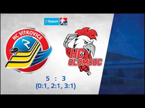 VÍTKOVICE TV 888: Sestřih zápasu Vítkovice - Olomouc