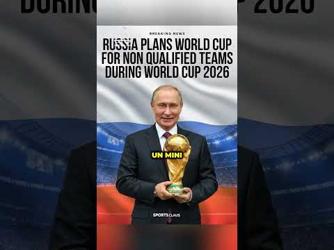 Rusia quiere organizar su propio Mundial para el año 2026 🏆⚽ #putin #mundial2026 #yamal #mbappe
