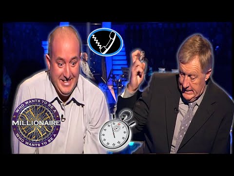 Every Second Counts In Phone A Friend! | Who Wants To Be A Millionaire?