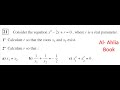 Quadratic equations _  part 4 (S and P exercise)