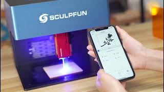 New SCULPFUN iCube 3W/iCube Pro 5W/iCube Pro Max 10W Micro Desktop laser engraving machine 10000mm
