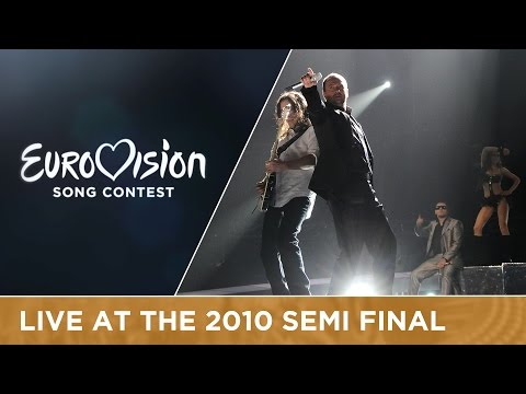 Gjoko Taneski - Jas Ja Imam Silata (F.Y.R. Macedonia) Live 2010 Eurovision Song Contest