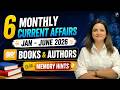 6 Months Current Affairs 2026 Books Authors Jan June With Memory Tricks