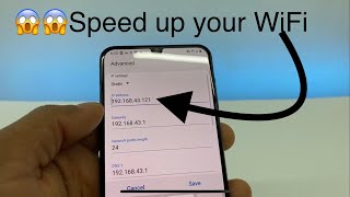 Speed Up WiFi internet on your phone -Fixed