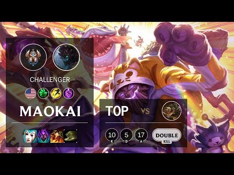 Maokai Top vs Renekton - NA Challenger Patch 10.11