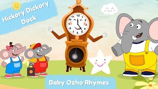 Baby Ozho and Funny Talking Clock | Funny Kids Songs Nursery Rhymes by Papa Ozho