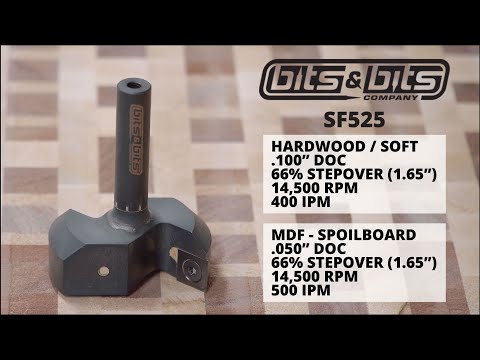 Testing the Bits&Bits SF525 Surfacing Bit - 393