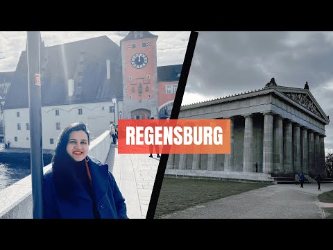 Regensburg, Bavaria, Germany | Day Trip From Munich | Travel Vlog Bavaria Travel Guide #travelvlog