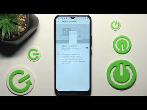 How to turn On / Off Auto Brightness in Nokia C21 Plus - Adaptive Brightness