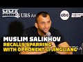 Muslim Salikhov Recalls Sparring with Opponent Li Jiangliang | UFC Long Island | MMA Fighting