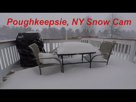 🔴 LIVE - Winter Storm Hits Poughkeepsie NY - 3/12/2022