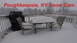 🔴 LIVE - Winter Storm Hits Poughkeepsie NY - 3/12/2022