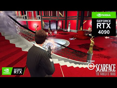 SCARFACE: REMASTERED PROJECT on RTX 4090 24GB (4K Maximum Settings)