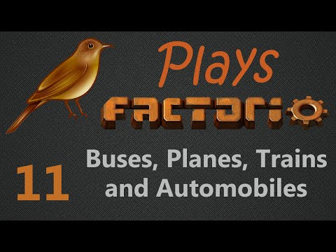 Factorio Buses, Planes, Trains & Automobiles 11