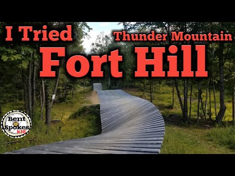 Fort Hill Thunder Mountain Pro Jump Line 2020 downhill mountain biking