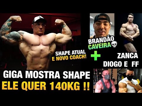 GIGA ABSURDO (META 140KG) - BRANDÃO CAVEIRA - ZANCA DO AVESSO + Felipe Franco e Diogo Montenegro
