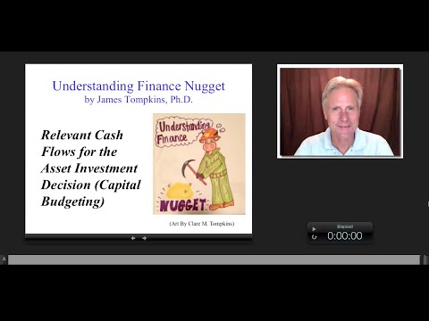 Relevant Cash Flows for an Asset Investment, James Tompkins
