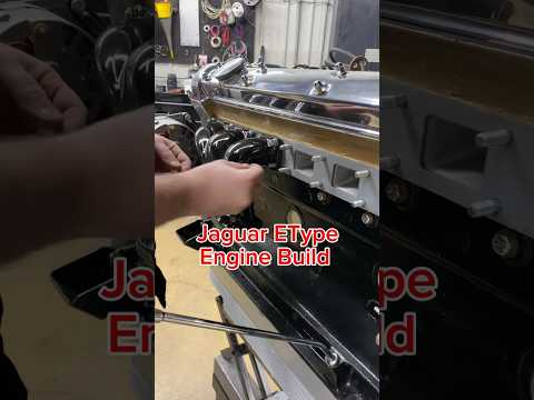 Jaguar EType Engine Build for a complete restoration by Muncie Imports & Classics #classiccars
