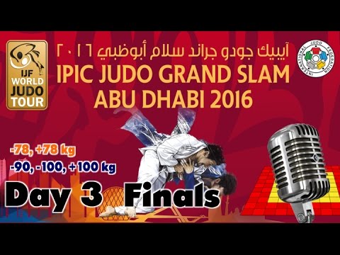 Judo Grand-Slam Abu Dhabi 2016: Day 3 - Final Block