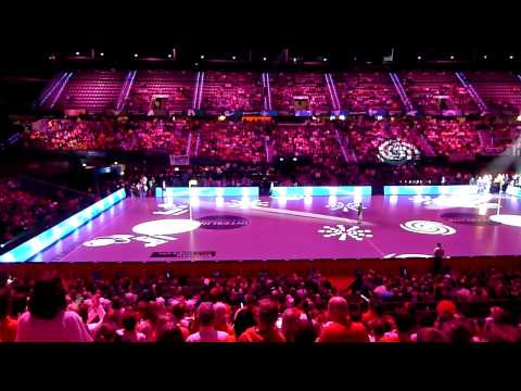 Opkomst ICE TOP Sassenheim korfbalfinale Ahoy 2014 Topsourpride