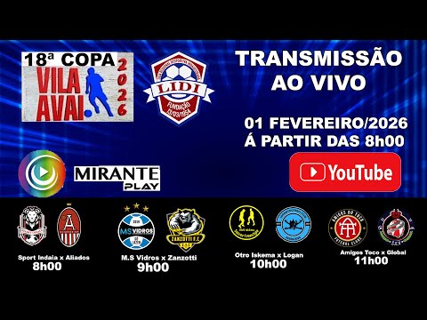 4ª RODADA COPA VILA AVAI  2026 - INDAIATUBA - SÃO PAULO