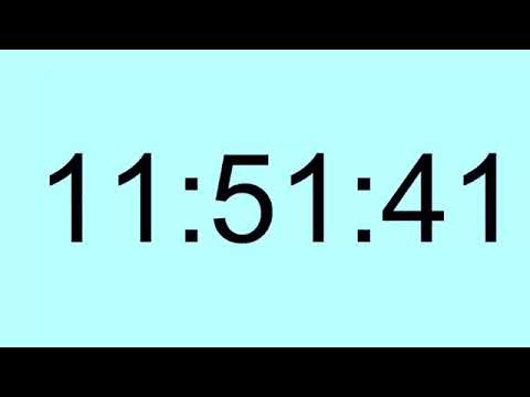 ODLICZANIE CZASU 12H TIMER LICZNIK