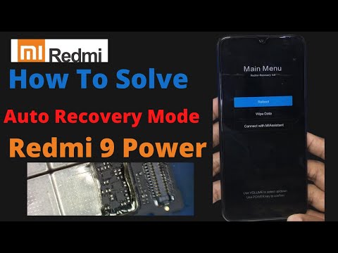 How to Solve Auto Recovery mode Redmi 9 Power || Redmi 9 Power auto Recovery mode problem solution