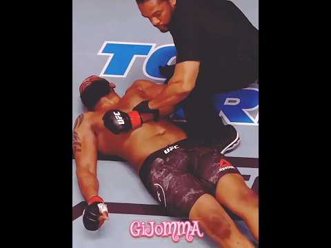 The Instant Freeze: Unbelievable Impact! #ufc